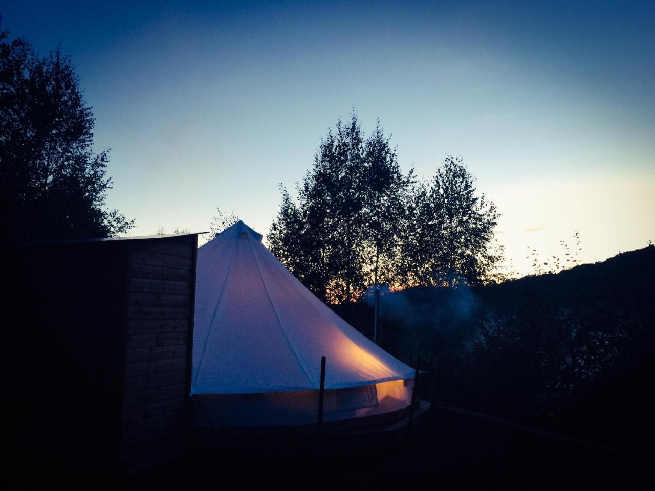 Silver Trees - Glamping Fresse-sur-Moselle ภายนอก รูปภาพ